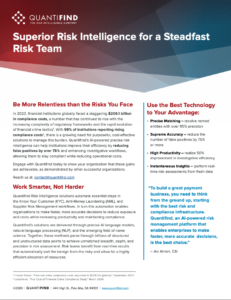 Superior Risk Intelligence for a Steadfast Risk Team • Resources